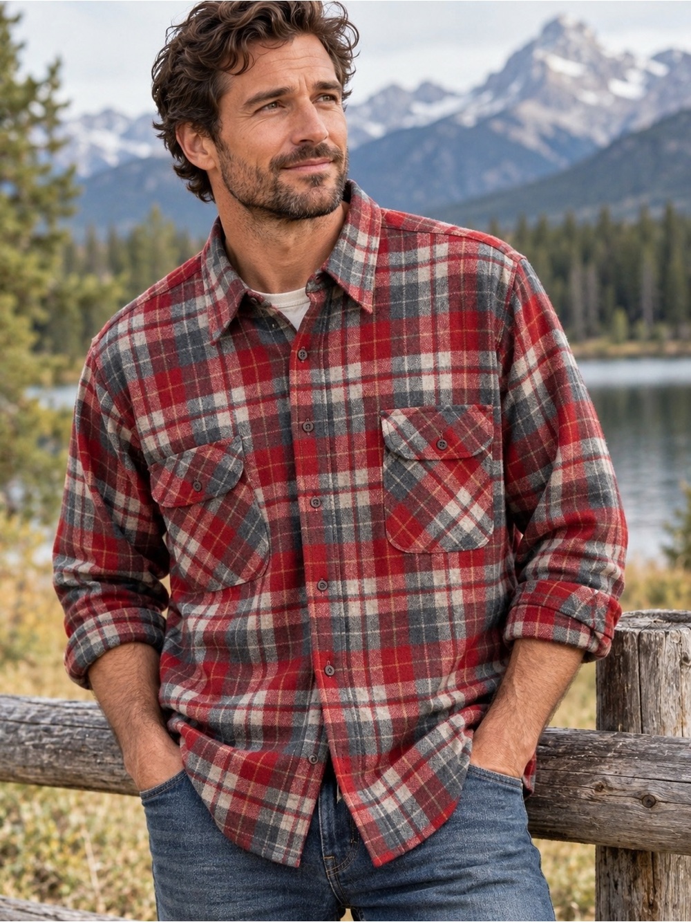 Vintage 70s 80s Pendleton Wool Plaid Shirt XL Made USA Cabin Core Western